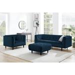 Fauteuil Botley Velours - Bleu marine