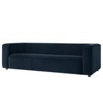 Sofa Berlou II (3-Sitzer) Microfaser - Marineblau