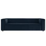 Sofa Berlou II (3-Sitzer) Microfaser - Marineblau