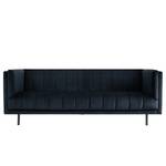 Sofa Beslon (3-Sitzer) Webstoff - Marineblau
