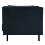 Sofa Beslon (3-Sitzer) Webstoff - Marineblau