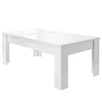 Table basse Ice Blanc brillant