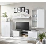 Ensemble meubles TV Ice (4 éléments) Blanc brillant