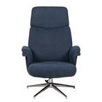 Fauteuil relax Sudbury Tissu - Bleu foncé