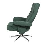 Fauteuil relax Markham Tissu - Vert foncé