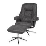 Relaxfauteuil Burnaby geweven stof