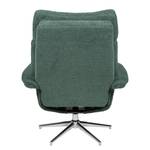 Fauteuil relax Peers Tissu - Vert foncé