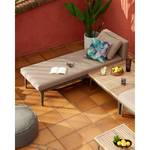 Gartensofa Pascale II Aluminium / Polyester - Braun