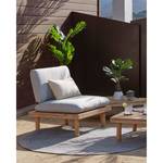 Loungegroep Viridis (3-delig) massief acaciahout/polyester - bruin/grijs