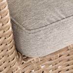 Loungegruppe Sumie (3-teilig) Rattan / Polyester - Braun / Grau