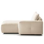 Modullongchair BUCKLEY Webstoff Saia: Beige - Armlehne davorstehend rechts