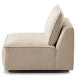 Fauteuilmodule Buckley I geweven stof - Geweven stof Saia: Beige - Zonder armleuningen