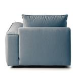 Modullongchair BUCKLEY Webstoff - Webstoff Saia: Denim - Armlehne davorstehend rechts