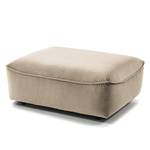 Polsterhocker BUCKLEY Samt Shyla: Beige