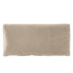 Coussins Lillian (lot de 2) Velours - Velours Shyla: Beige