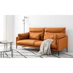 Sofa Lillian (2,5-Sitzer) Echtleder - Echtleder Neka: Cognac