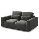 2-Sitzer Sofa WILLOWS Webstoff Amila: Grau