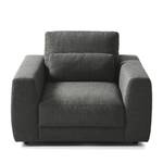 Fauteuil WILLOWS Geweven stof Amila: Grijs