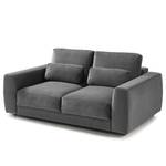 2-Sitzer Sofa WILLOWS Samt Shyla: Grau