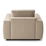 Fauteuil WILLOWS Velours - Velours Shyla: Beige
