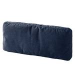 Coussin BERRIE Tissu - Tissu Milan : Bleu foncé - Largeur : 58 cm