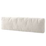 Coussin BERRIE Tissu - Tissu Milan : Blanc vieilli - Largeur : 88 cm