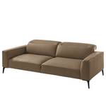 3-Sitzer Sofa BERRIE Echtleder - Echtleder Neto: Taupe