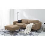 3-Sitzer Sofa BERRIE Echtleder - Echtleder Neto: Taupe