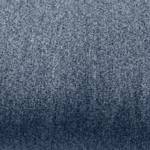 Gestoffeerde hocker MAROLS Geweven stof Inze: Blauw - Lichte eikenhouten