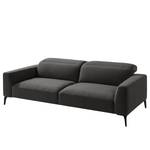 3-Sitzer Sofa BERRIE Webstoff Milan: Anthrazit