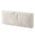 Coussin BERRIE Tissu - Tissu Milan : Blanc vieilli - Largeur : 58 cm