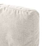 Coussin BERRIE Tissu - Tissu Milan : Blanc vieilli - Largeur : 58 cm