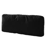 Coussin BERRIE Tissu - Tissu Saia: Anthracite - Largeur : 58 cm