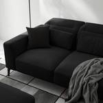 Coussin BERRIE Tissu - Tissu Saia: Anthracite - Largeur : 58 cm