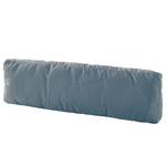 Coussin BERRIE Tissu - Tissu Saia: Bleu jean - Largeur : 88 cm