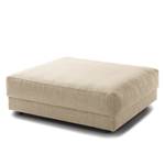 Gestoffeerde hocker WILLOWS Geweven stof Amila: Beige