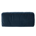 Coussins Willows (lot de 2) Velours - Velours Shyla: Bleu foncé