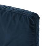 Coussins Willows (lot de 2) Velours - Velours Shyla: Bleu foncé