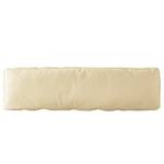 Coussin BERRIE Cuir véritable - Cuir Neto : Crème - Largeur : 88 cm