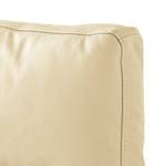 Coussin BERRIE Cuir véritable - Cuir Neto : Crème - Largeur : 88 cm