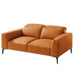 2-Sitzer Sofa BERRIE Echtleder - Echtleder Neto: Hellbraun