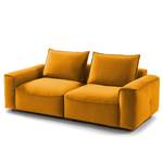 2,5-Sitzer Sofa BUCKLEY Samt - Samt Shyla: Orangegelb