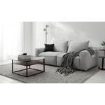 2,5-Sitzer Sofa BUCKLEY Webstoff Saia: Hellgrau