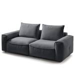 2,5-Sitzer Sofa BUCKLEY Webstoff - Webstoff Saia: Steingrau