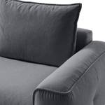 2,5-Sitzer Sofa BUCKLEY Webstoff Saia: Steingrau