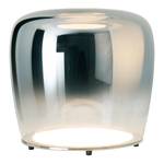 LED-Tischleuchte Smoky Spiegelglas / Stahl - 1-flammig