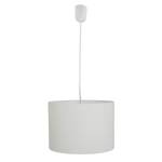 Hanglamp Goonbell textielmix/aluminium - 1 lichtbron - Beige