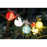 Kerstboomverlichting Lucerne polyester PVC - 10 lichtbronnen - Meerkleurig