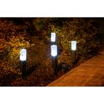 LED-Erdspieß Ripple (4er-Set) Polyester PVC - 4-flammig