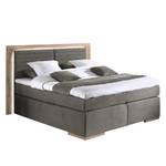 Boxspring Marcel II Grijs - 200 x 200cm - Tweepersoonsmatras H2/H4